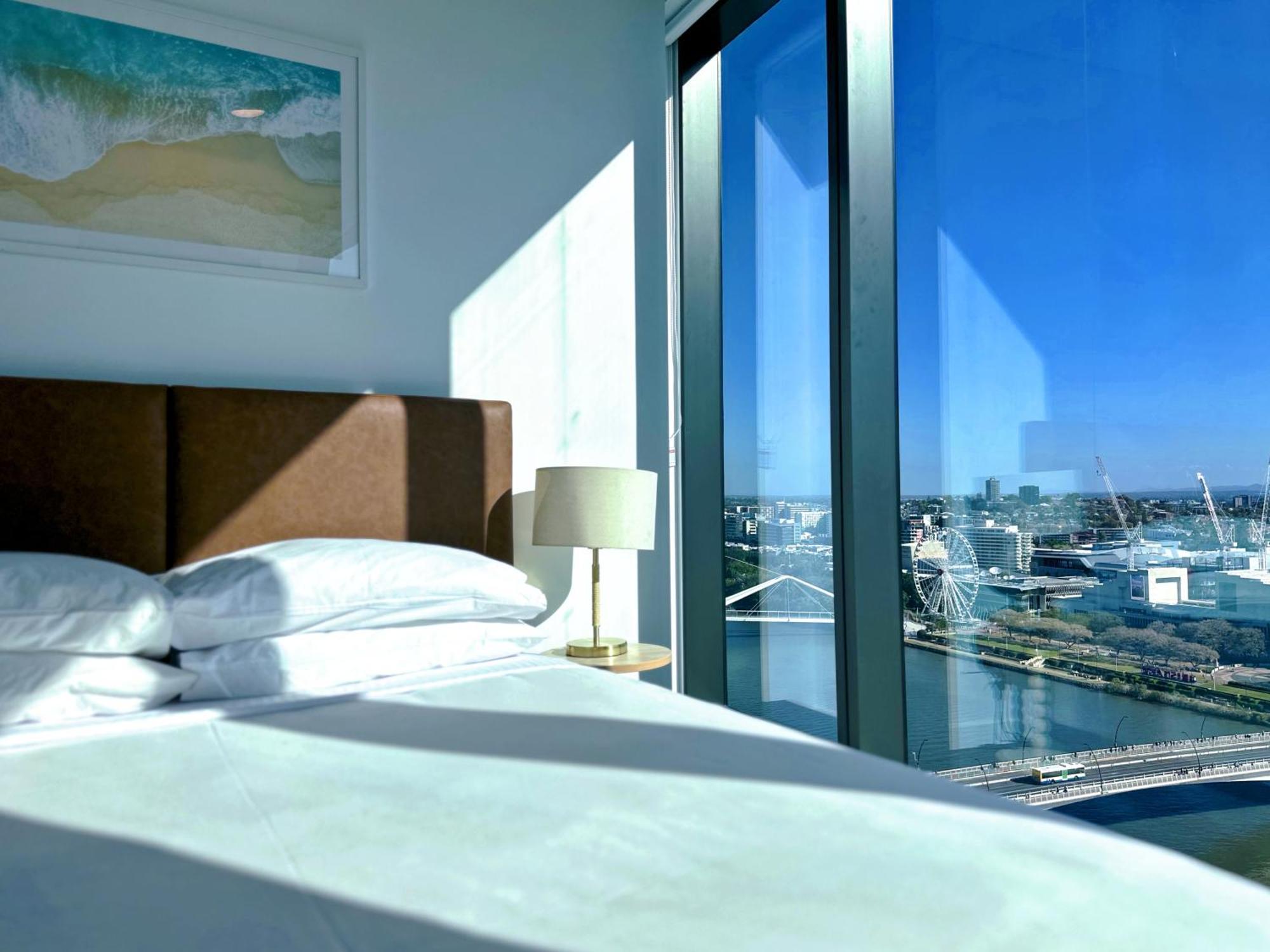 Brisbane Riverfront Oasis 2Bed Panoramic Riverview Kültér fotó